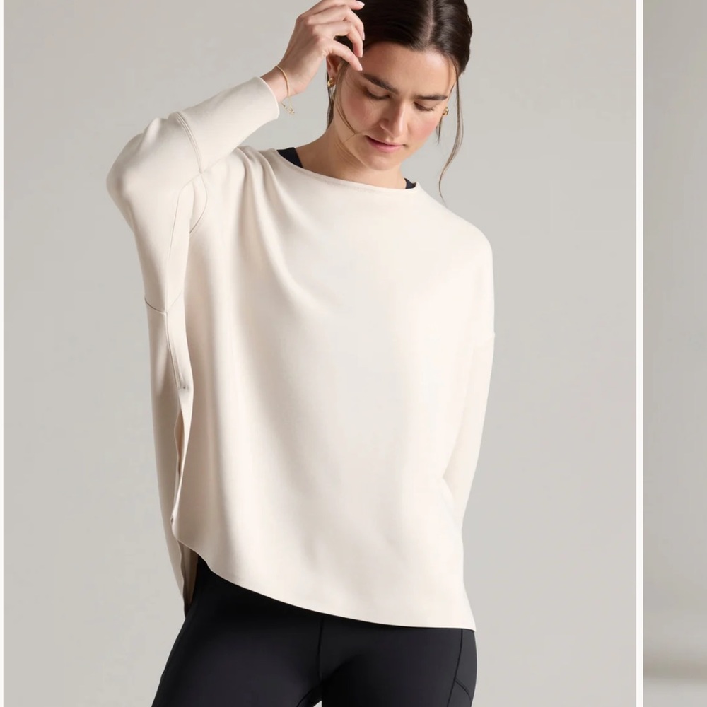 Rhône Dreamglow Pullover in Sand Size Medium